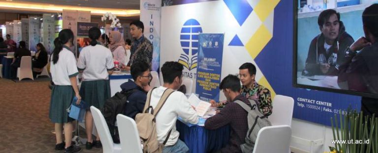UT Berpartisipasi dalam World Education Expo Indonesia 2019