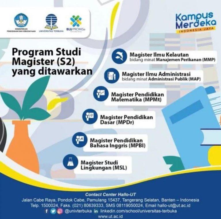 Pendaftaran Tes Masuk Program Pascasarjana