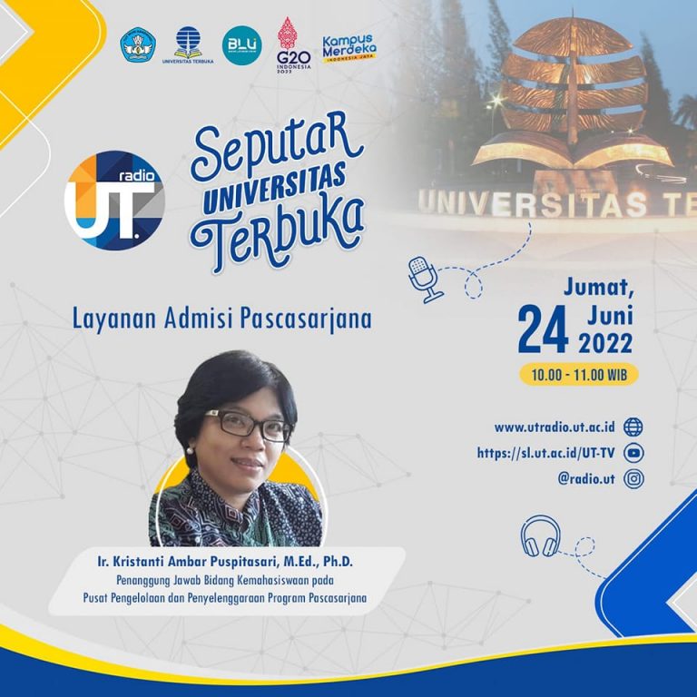 Tutorial Radio – Layanan Admisi Pascasarjana