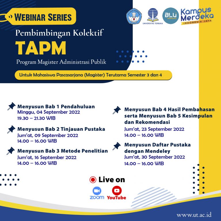 Webinar Magister Administrasi Publik
