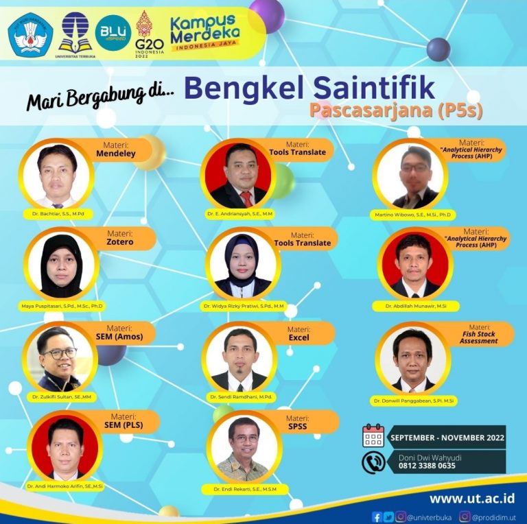 Bengkel Saintifik Pascasarjana 20222