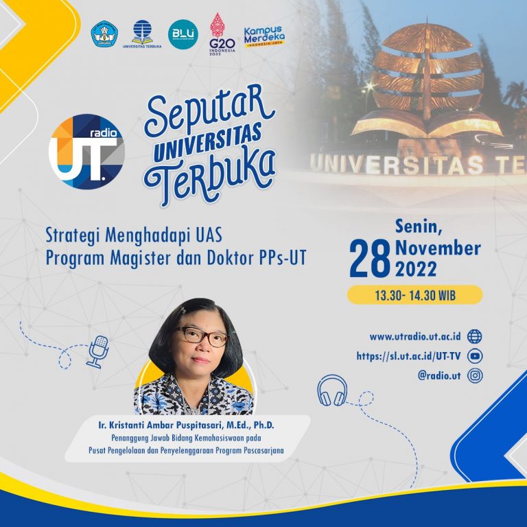 Strategi Menghadapi UAS Program Magister dan Doktor PPs-UT