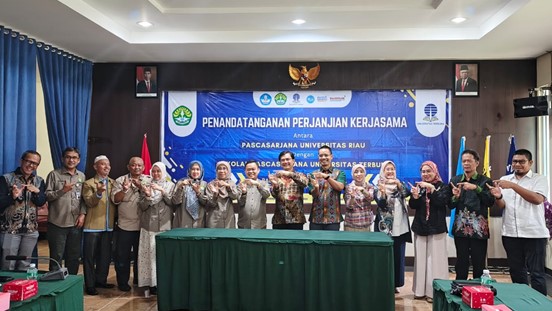Memperkuat Kelembagaan, Sekolah Pascasarjana bekerjasama dengan Universitas Riau