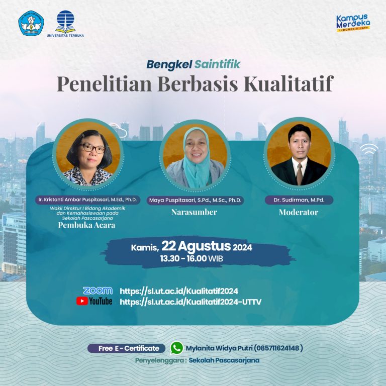 Bengkel Saintifik – Penelitian Berbasis Kualitatif