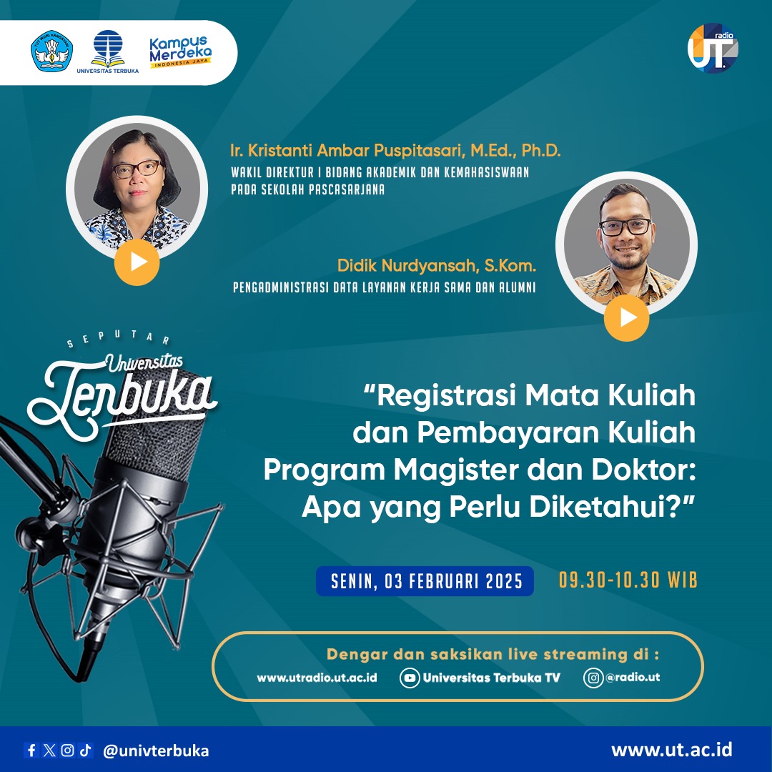 Registrasi Mata Kuliah dan Pembyaran Kuliah Program Magister dan Doktor